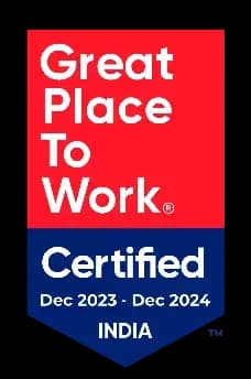 Great Place to Work award badge